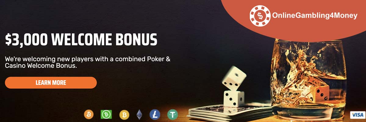 offshore gambling welcome bonus